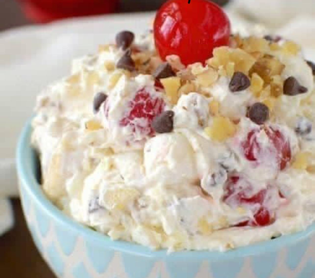 Banana Split Fluff Salad