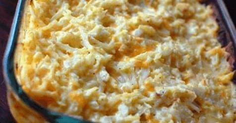 Cracker Barrel’s Hashbrowns Casserole Copycat