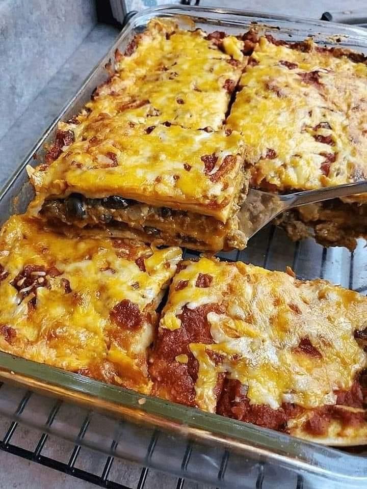 Mexican Taco Lasagna