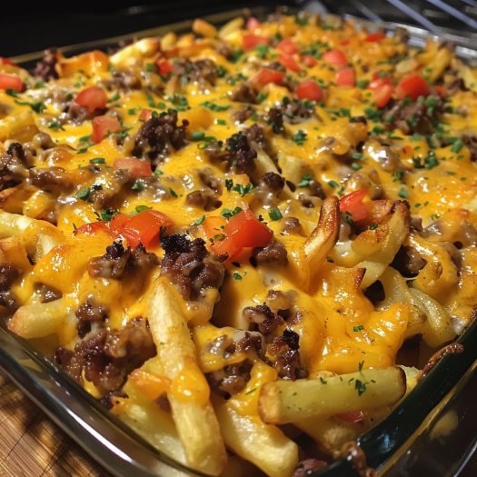 Cheeseburger French Fry Casserole?