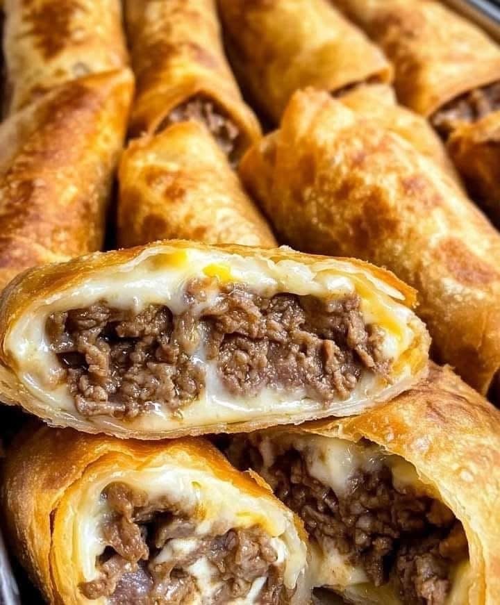 Cheesesteak Eggrolls