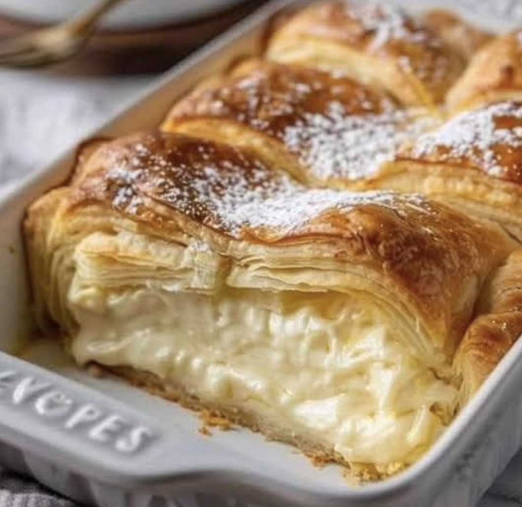 Crescent Roll Cheesecake Casserole