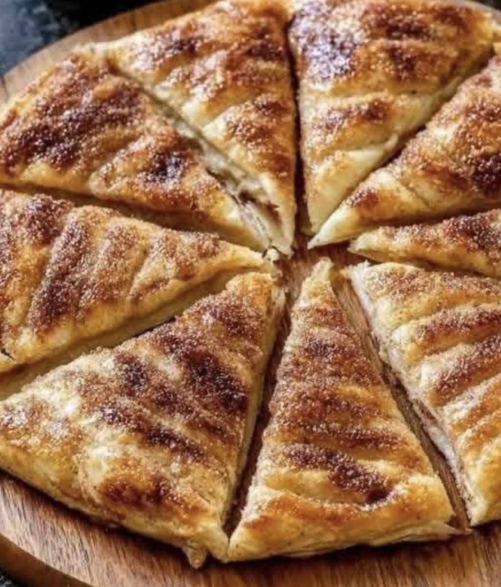 Dessert-Style Cinnamon Pizza