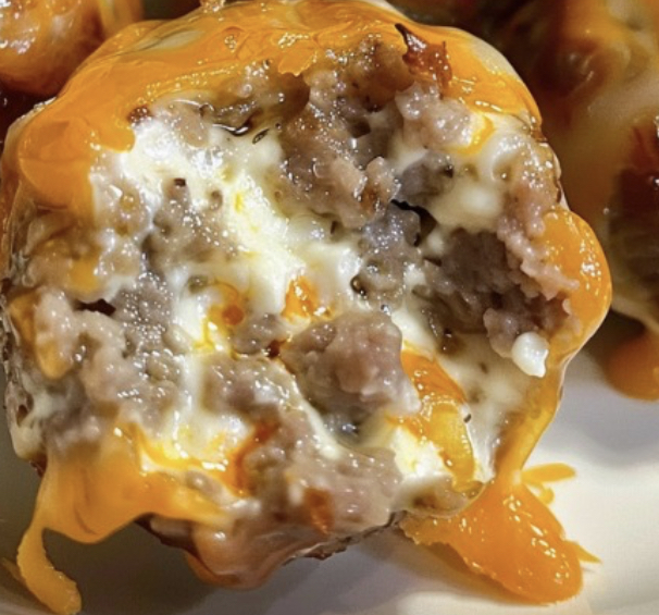 Rotel Cream Cheese Sausage Balls