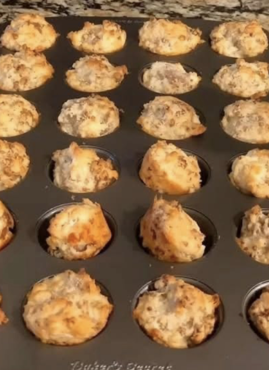 Crispy Hashbrown Sausage Bites