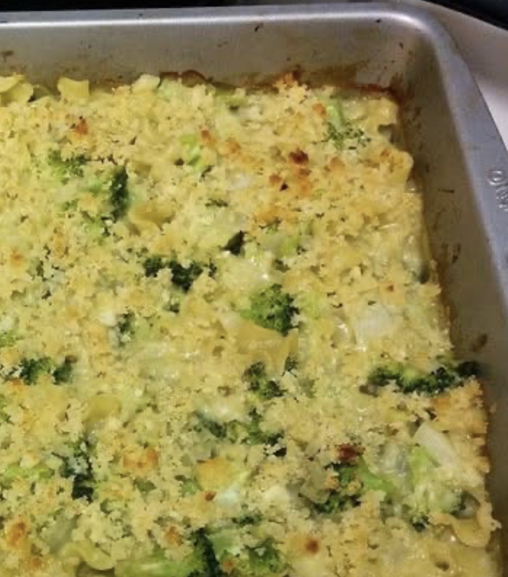 Cheesy Broccoli Ritz Casserole