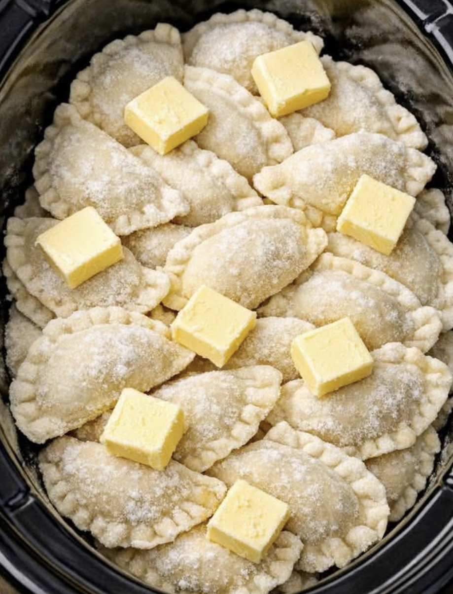 Ultimate Slow Cooker Pierogi with Butter and Onions: Comfort Food Heaven