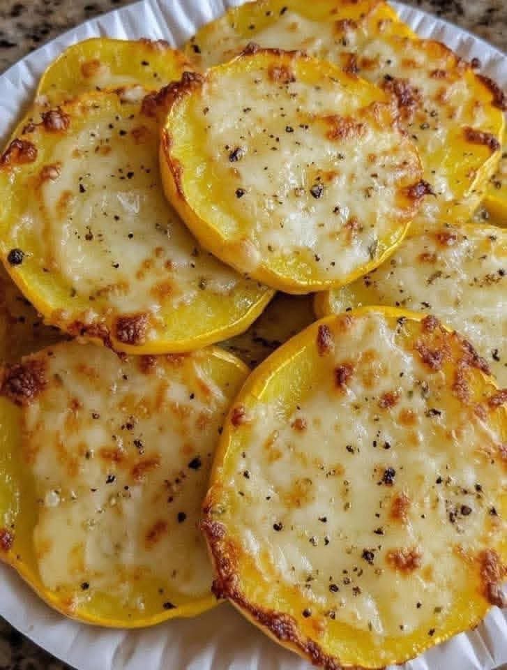 Crispy Parmesan Roasted Squash