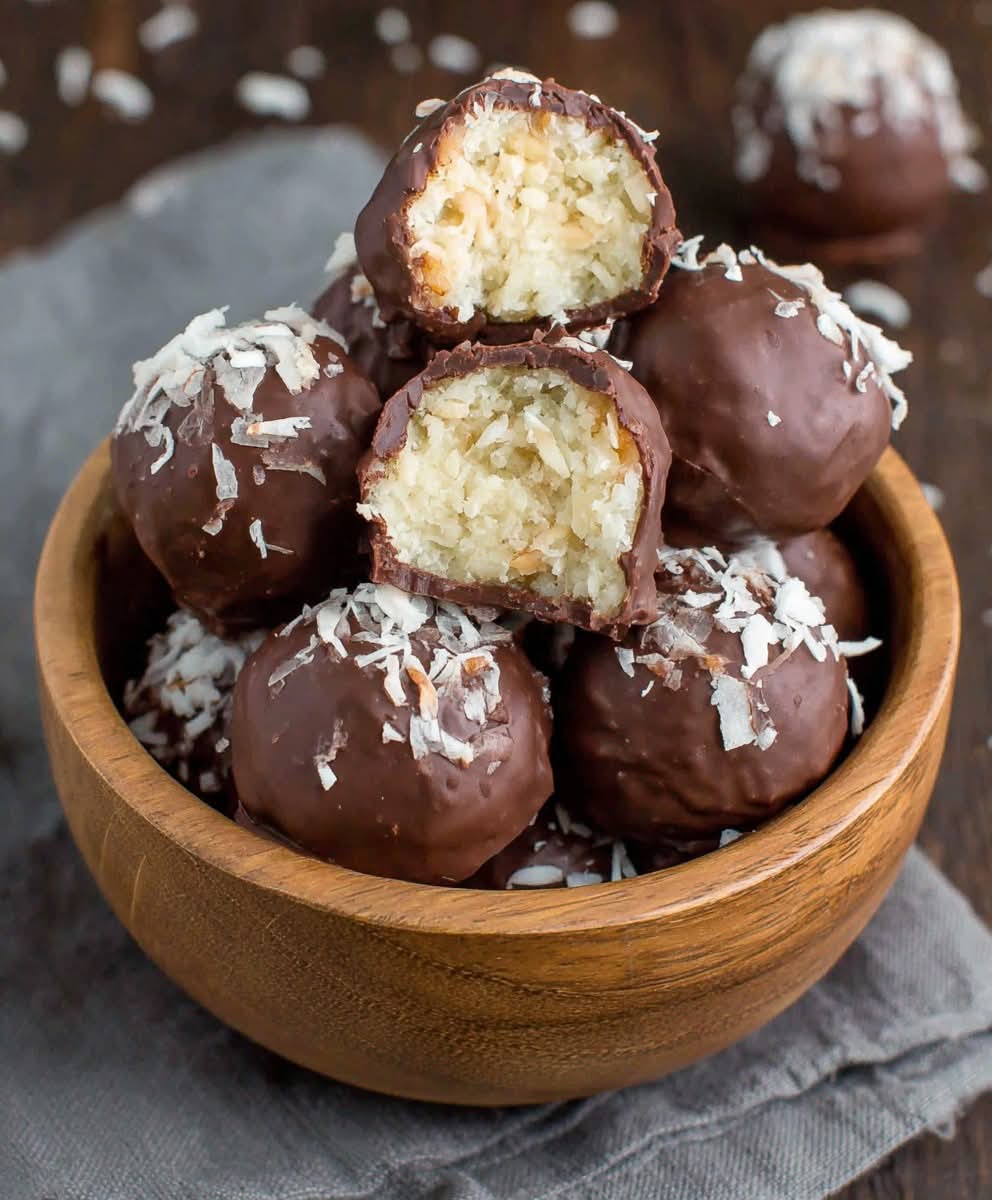 Chocolate Coconut Balls