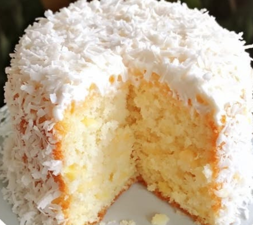 Pineapple Coconut Pound Cake