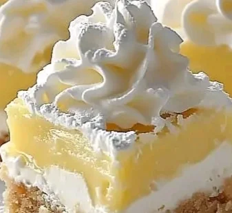 Lazy Day Lemon Cream Pie Bars