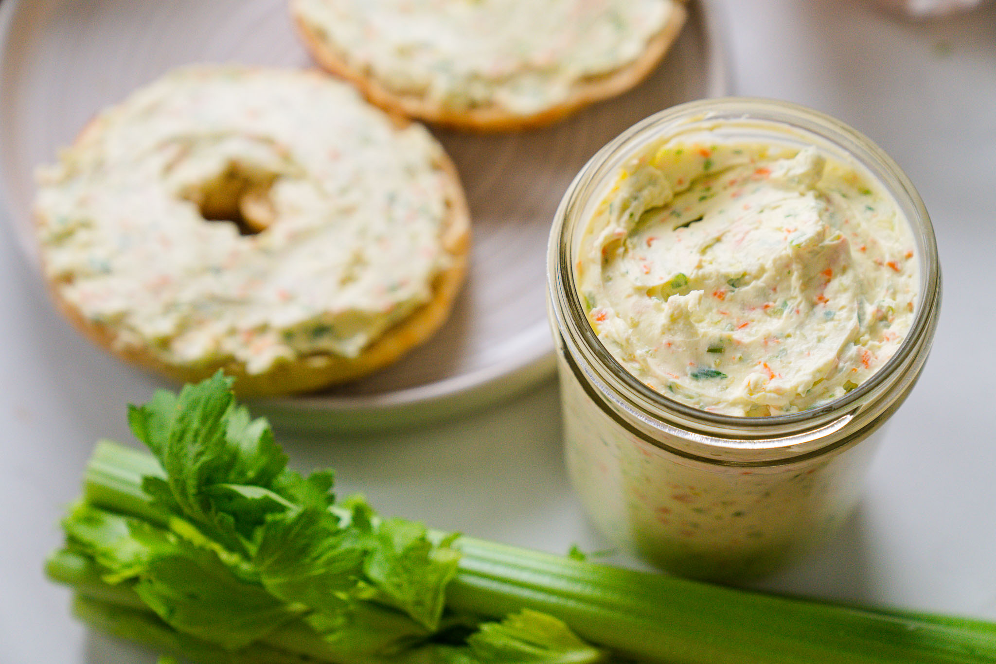 Homemade Garden Vegetable Spread